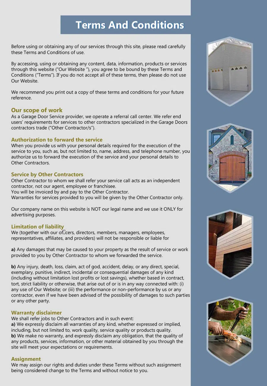 HighTech Garage Door Titusville, NJ 609-456-0107